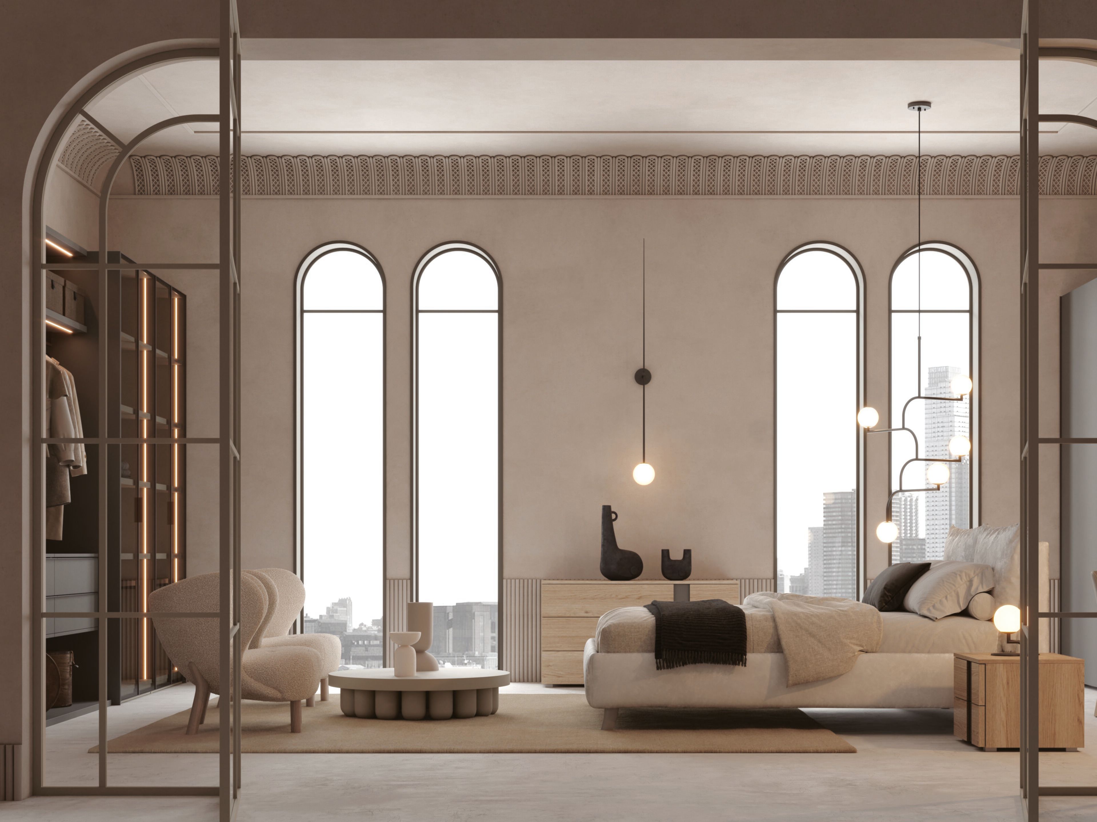 Деревянная спальня Giessegi C18 ARCH-00061529