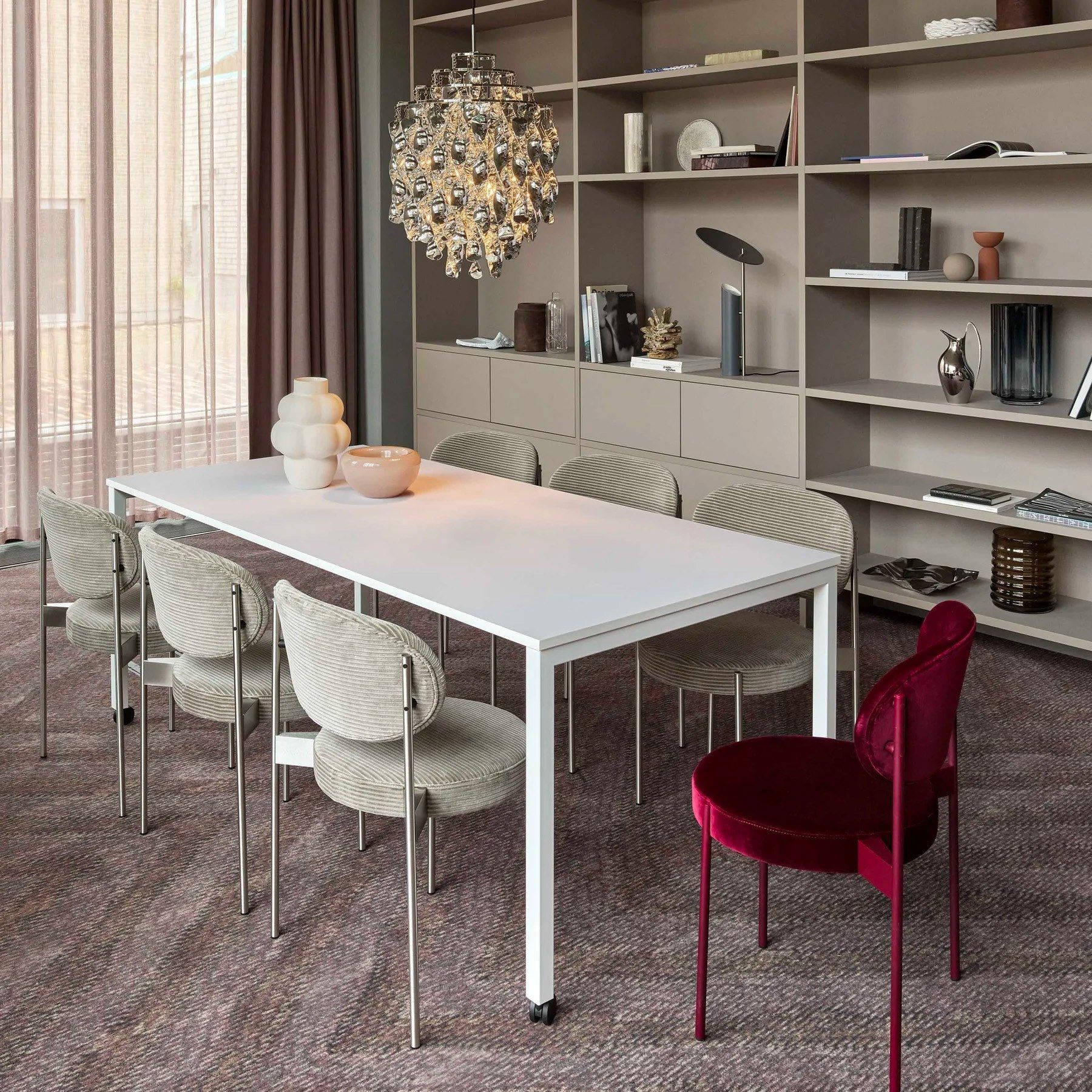 Прямоугольный выдвижной стол с колесами VERPAN Panton ARCH-00092622 - Вид №9