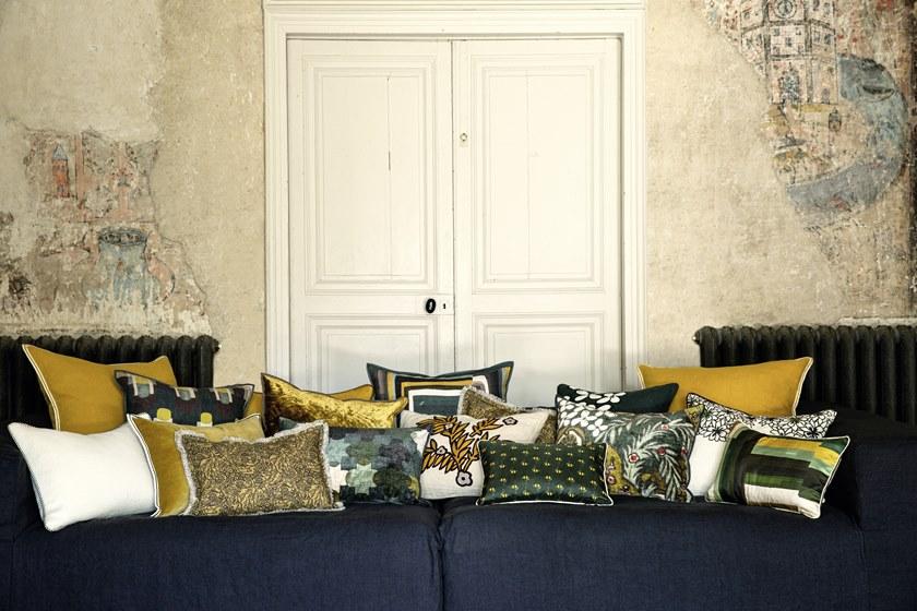 Élitis Шелковая подушка с рисунком sun-id-1399939 - Вид №2