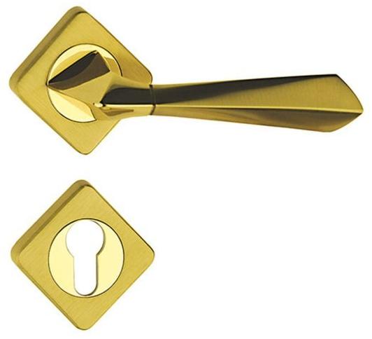 Pasini Ручка из латуни на розетке с замком  3671  - Вид №1