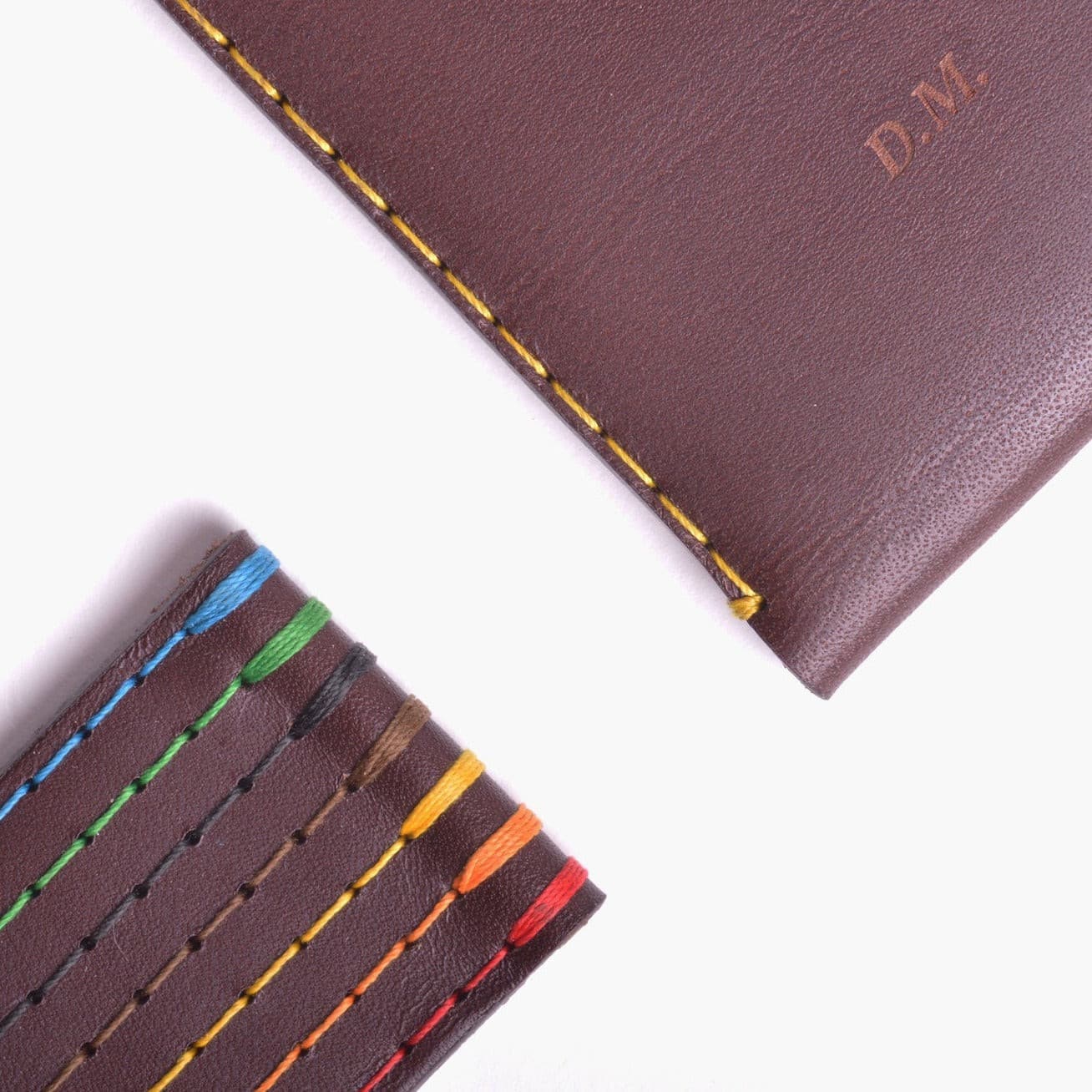 W106CHES Кошелек Winston - Каштан Wingback  - Вид №8