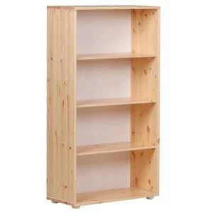 Стеллаж Flexa Classic storage с 3 полками, лакированный/розовый