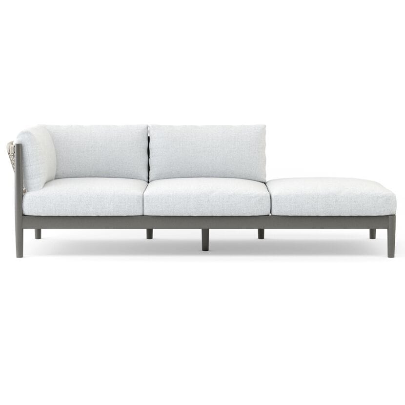 Секционный садовый диван из алюминия с порошковым покрытием и тканью Walters Georgica Aluminium ARCH-00145067 - Вид №16