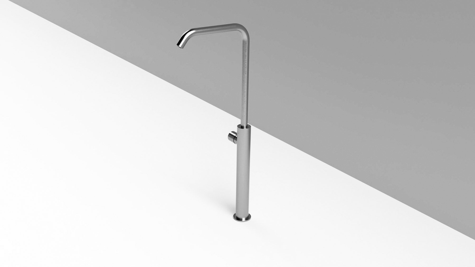 Rexa Design Высокий смеситель для умывальника на столешнице, большой излив REXA-ST247 