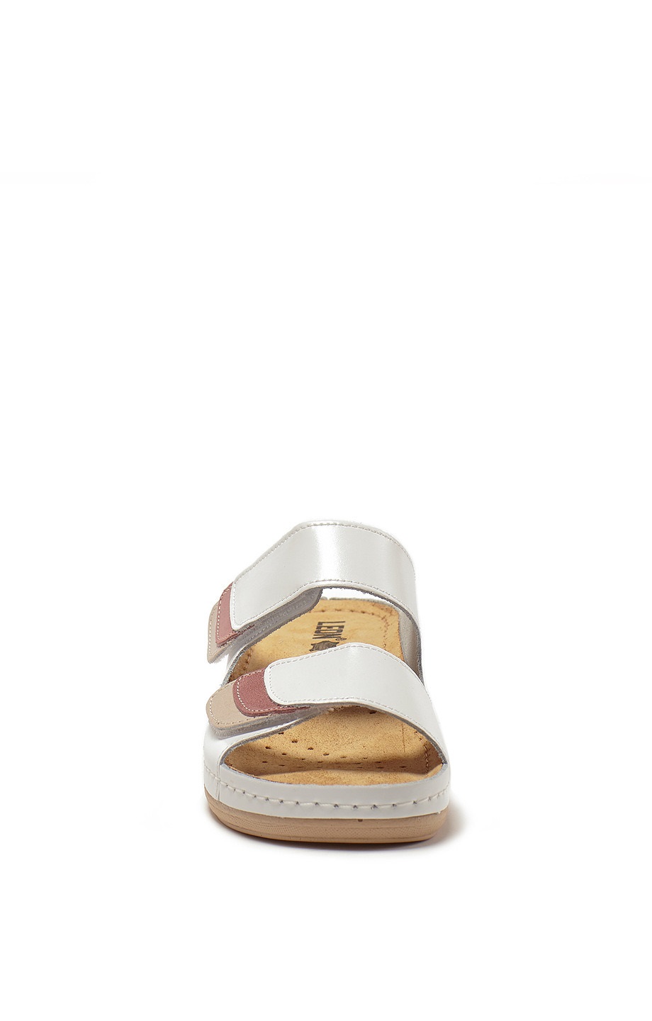 62377 Сандалии "Leon" женские белые LEON  Врач  размер 38  - Вид №4