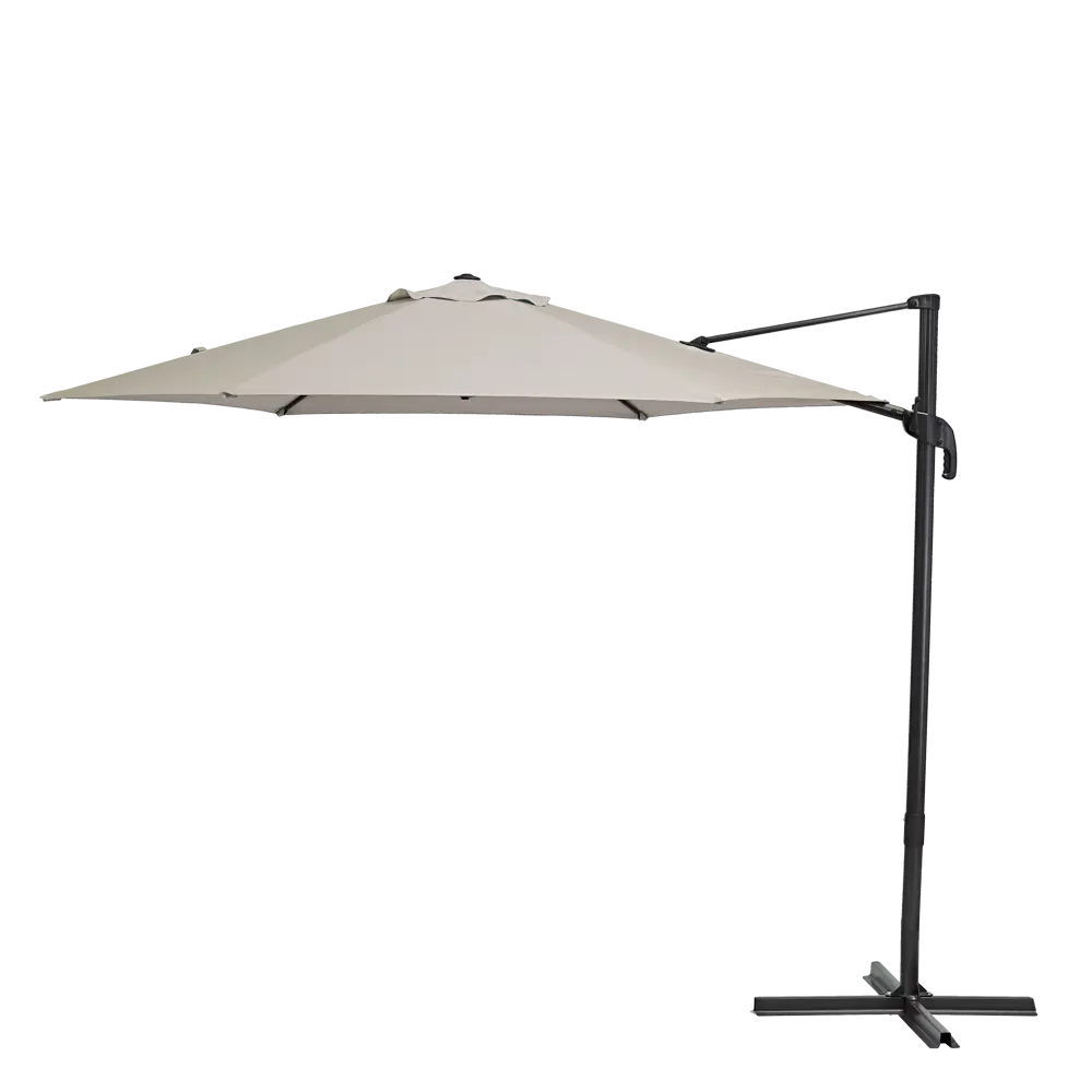 Зонт садовый BEGINIA Avea 290 см серый STLM-2070864