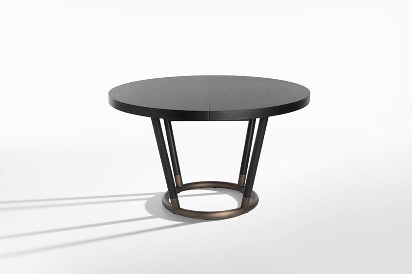 Potocco Раздвижной круглый деревянный стол Pipe 885/tc - Вид №1