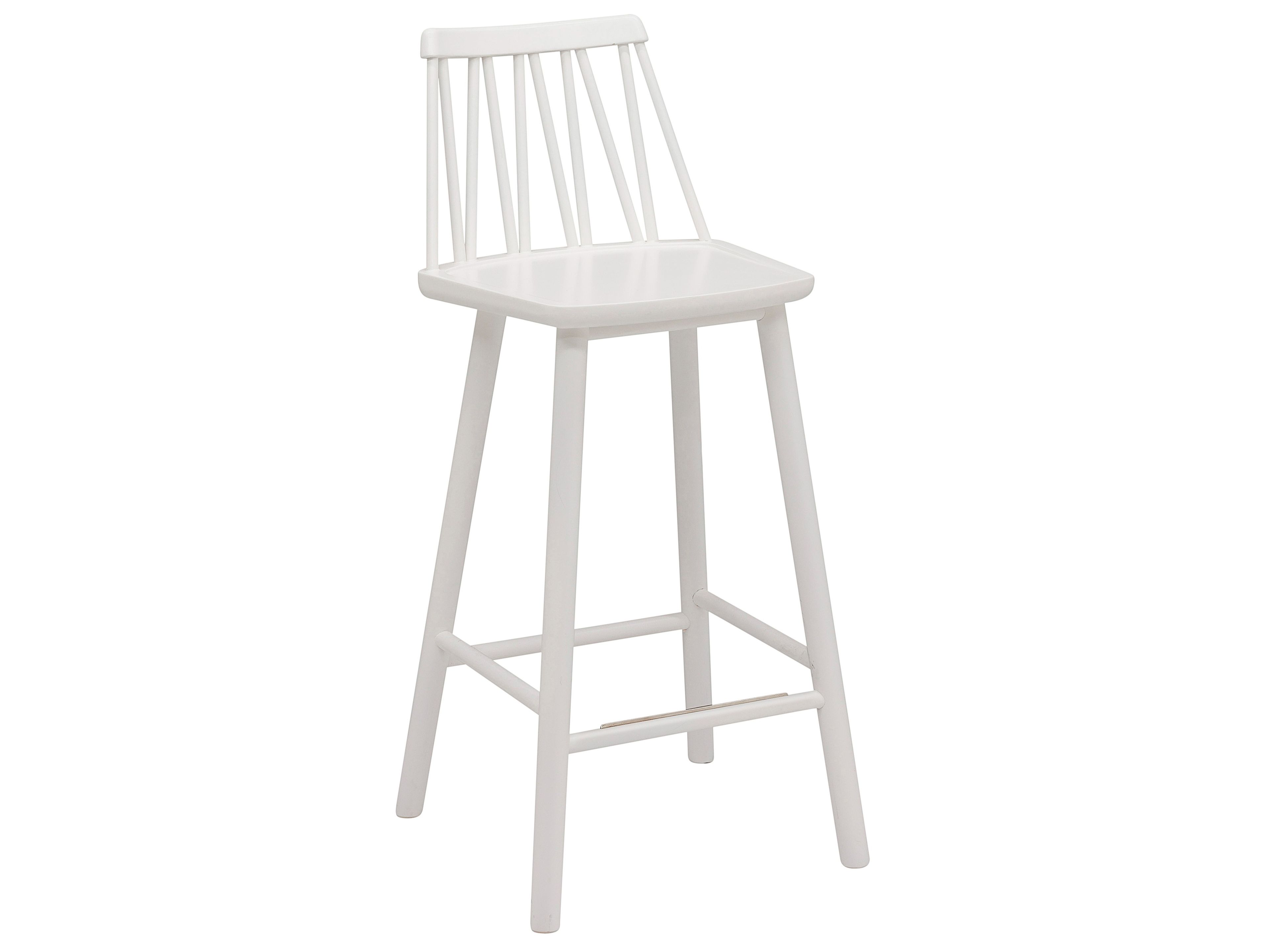 Березовый табурет с подставкой для ног Hans K ZigZag ARCH-00005193 - Вид №1