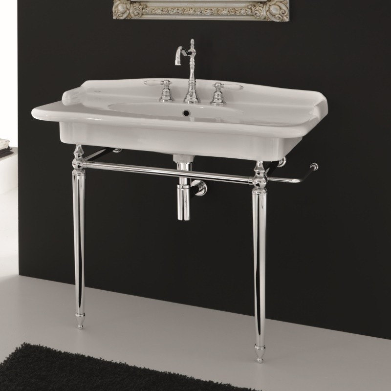 43719 Напольная раковина стоящая овальная Ceramica Hidra ELLADE - Вид №7