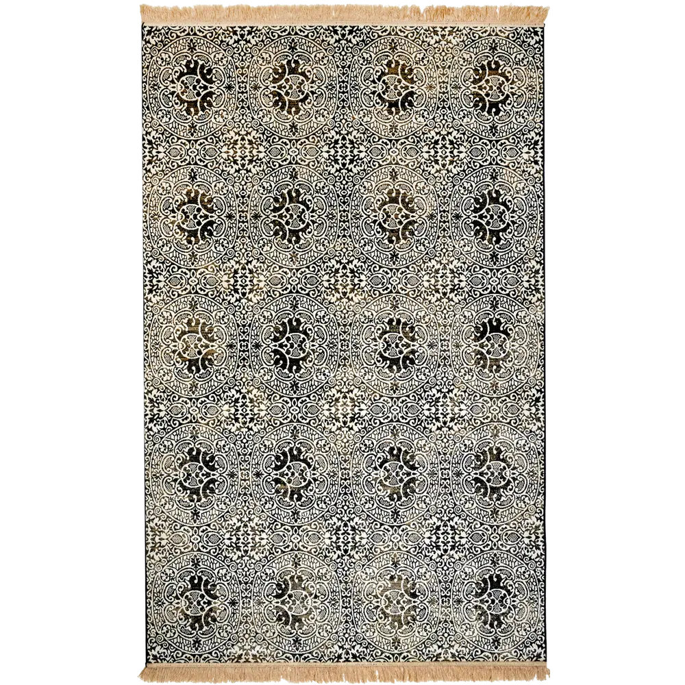 Ковер вискоза Royal Palace 14784/6131 195x300 см цвет серый 85304831 STLM-2195875 RAGOLLE 
