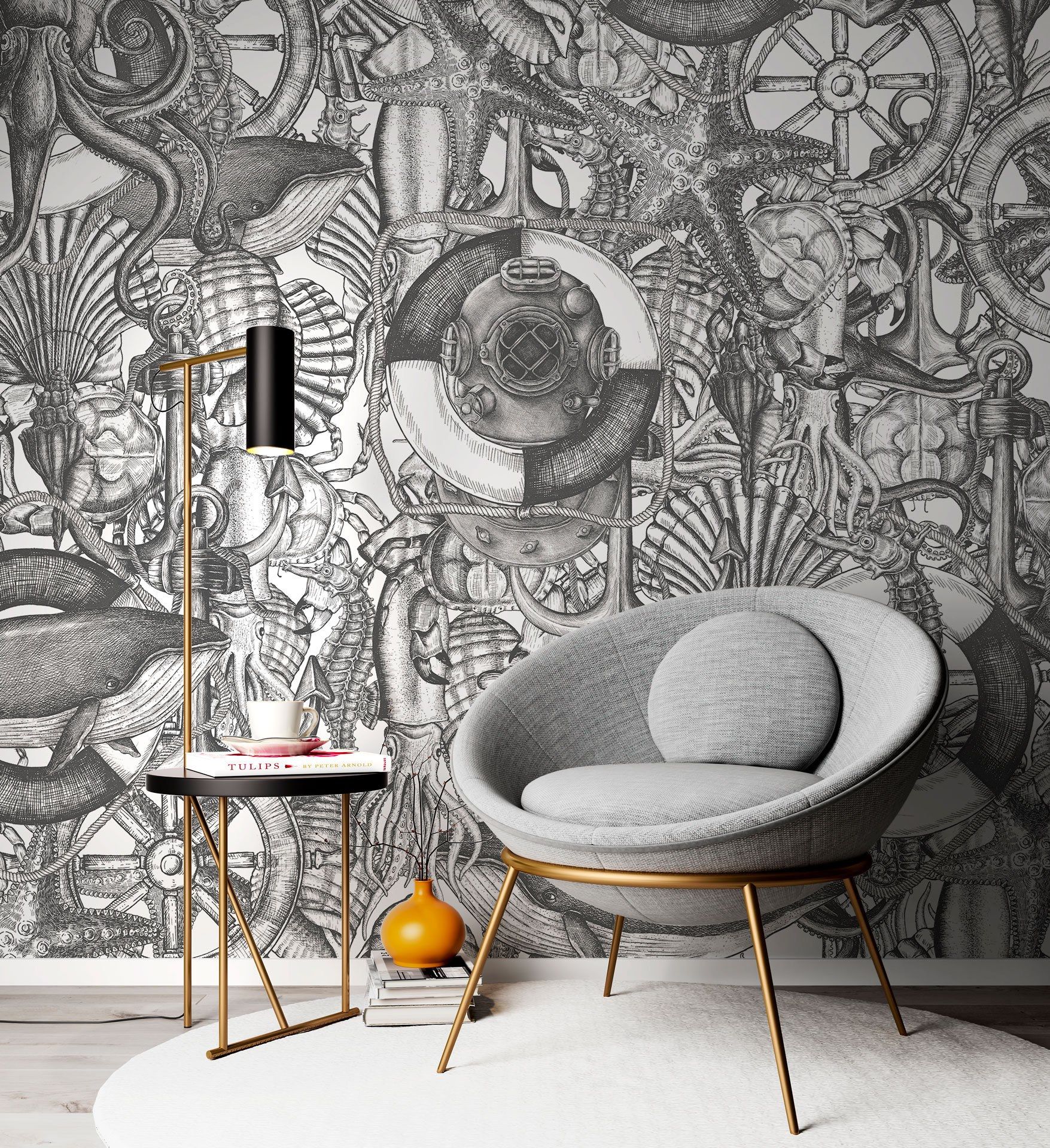 Живописные обои с рисунком Rimura 2020 ARCH-00000107