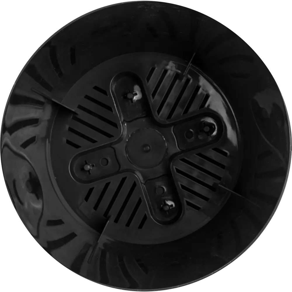 Горшок для цветов Stone Flower ø16 h14.6 см v2 л пластик черный Santreyd STLM-2048121 - Вид №1