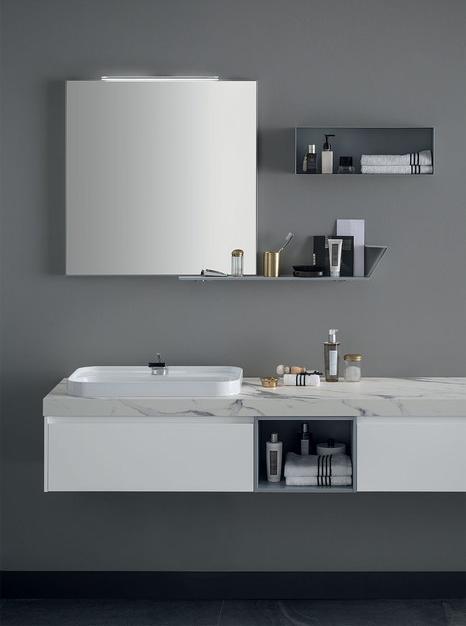 RAB Arredobagno Двойная подвесная тумба под умывальник с ящиками 3.0 sun-id-1391020 - Вид №3