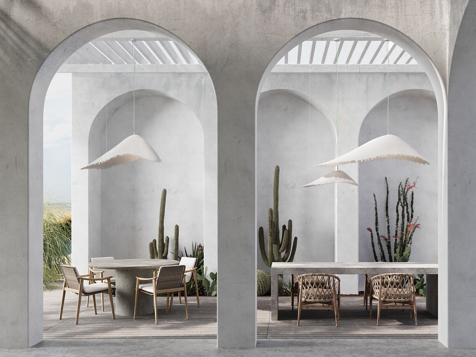 Подвесной светильник из стекловолокна Karman Moby Dick ARCH-00132825