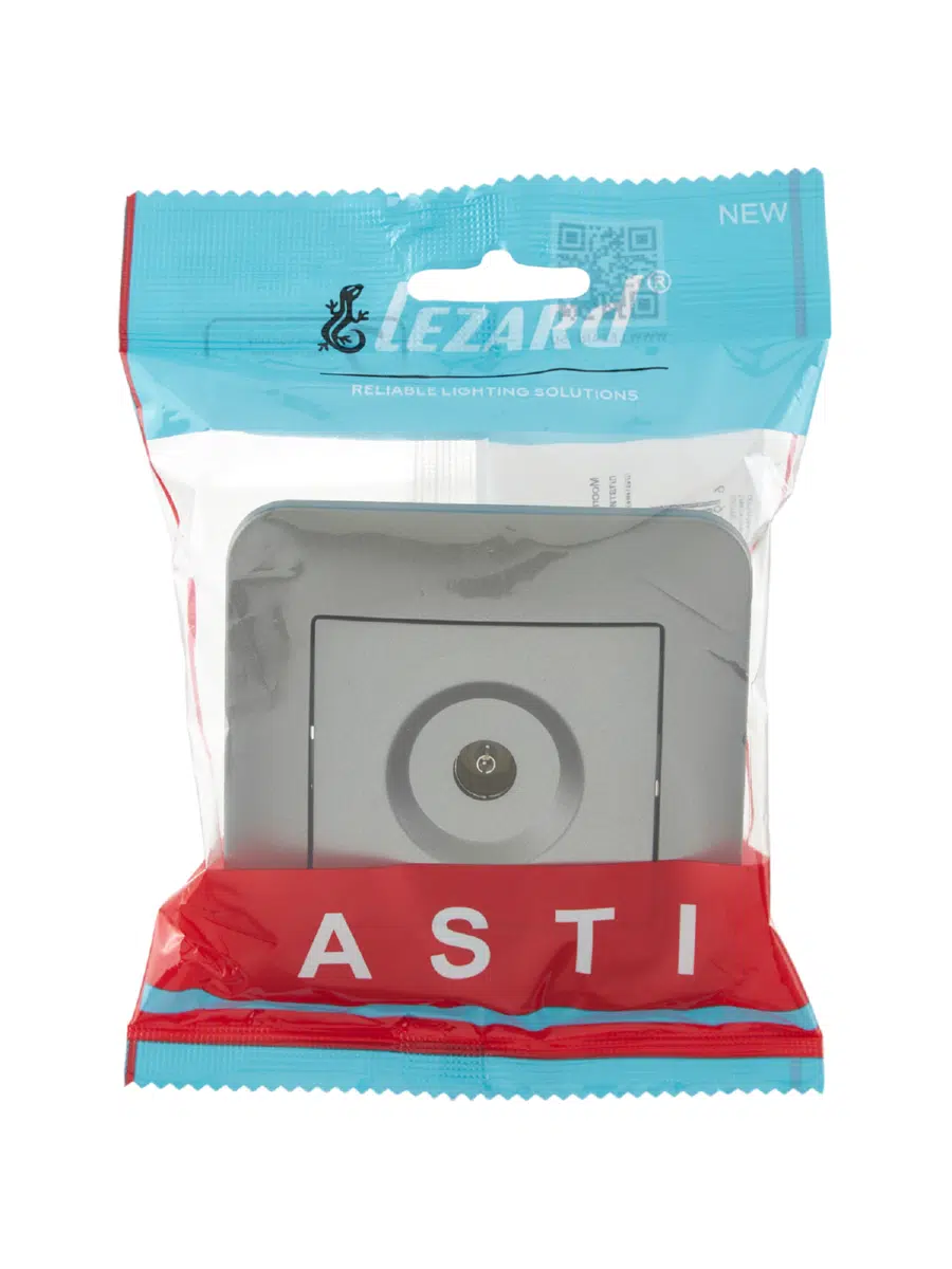 ASTI Розетка ТВ оконечная платина LEZARD 7081-3535-130