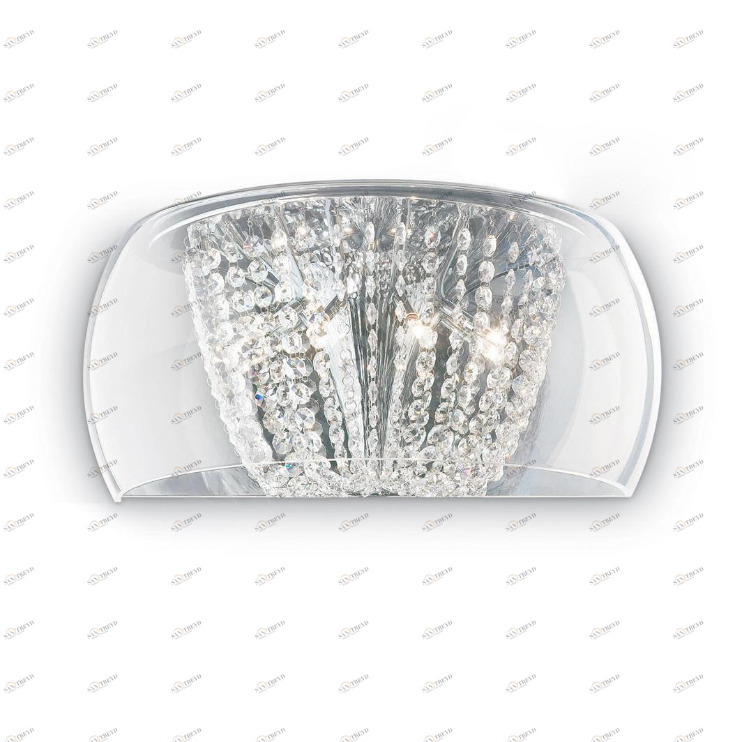 Настенный светильник Ideal Lux Audi-61 AP4 IDEAL LUX  103565 Прозрачный;хром 