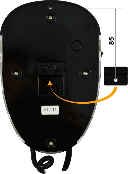1405.018 Фен для волос с доп розеткой 1800ВlB PUFF  - Вид №10