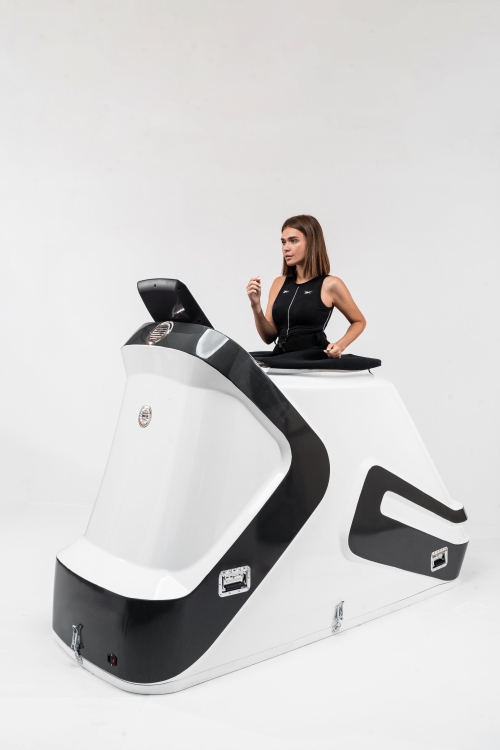 Баровакуумный тренажер Exclusive с беговой дорожкой Santreyd MED-83 - Вид №3