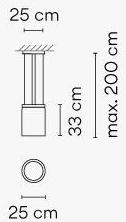 Vibia Светодиодная подвесная лампа из боросиликатного стекла Guise sun-id-1505500 - Вид №4