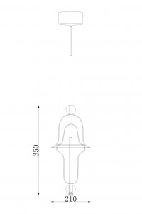 2000983200471 Подвесной светильник Blob ELECTRORETRO