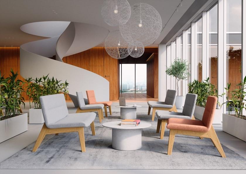 LD Seating Кресло из ткани Oslo lounge D-1 - Вид №5