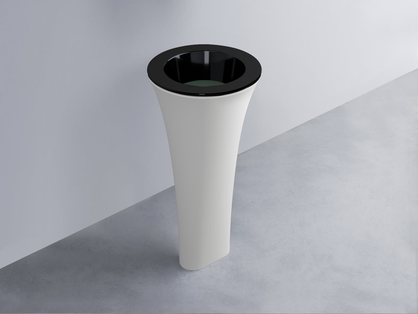 AMLA45-N+AMPILT-MU+AMCOLT-BL Раковина Amedeo Tondo отдельностоящая cielo Enjoy + Amedeo Ceramica Cielo