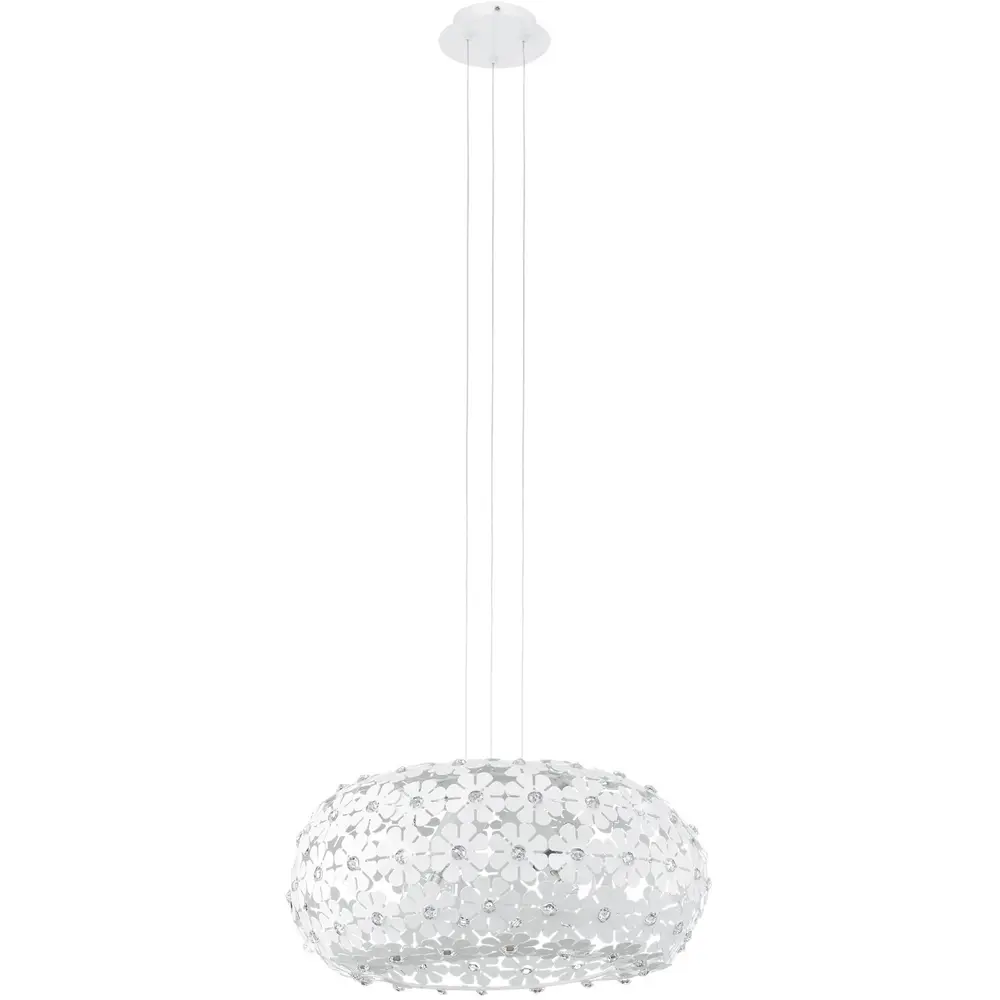 Подвес Hanifa 2xE27x60 Вт, металл, цвет белый Eglo STLM-2150760