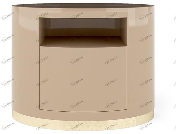 Jetclass Прикроватная тумба овальная лакированная Amèlie Jam107 Amelie