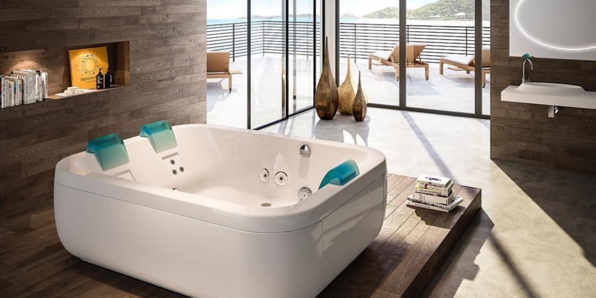 Ванна с гидромассажем "HYDRO TOP" Aquasoul Extra напольная 9443-576A Jacuzzi 9443576A - Вид №2