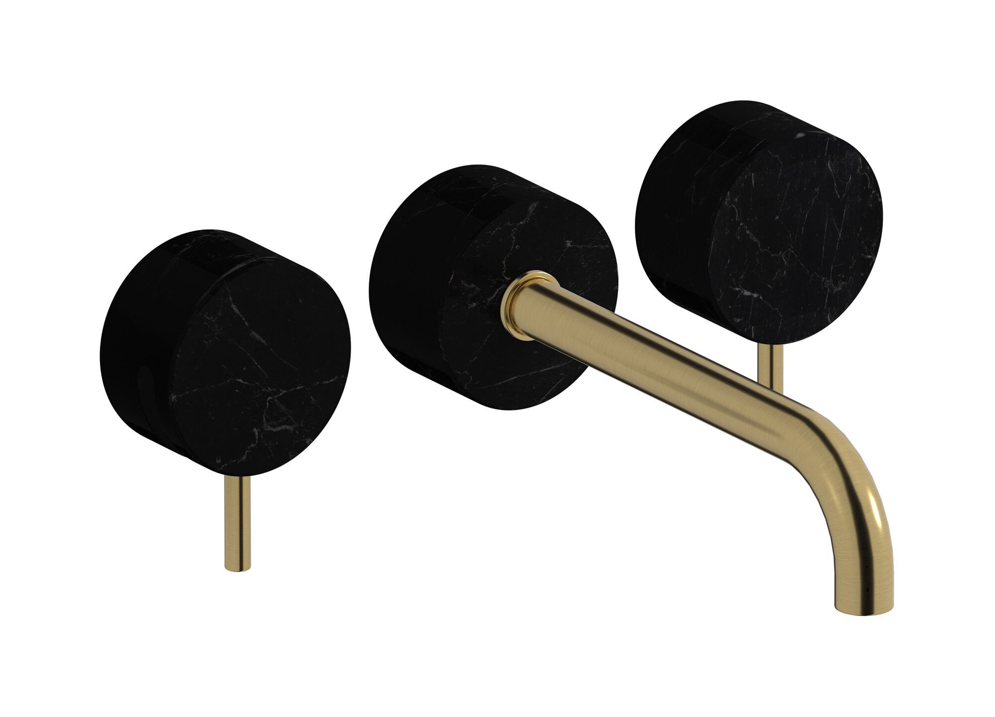 Мраморный настенный смеситель для раковины с 3 отверстиями IB мрамор + мрамор Elle ARCH-00113377 - Вид №17