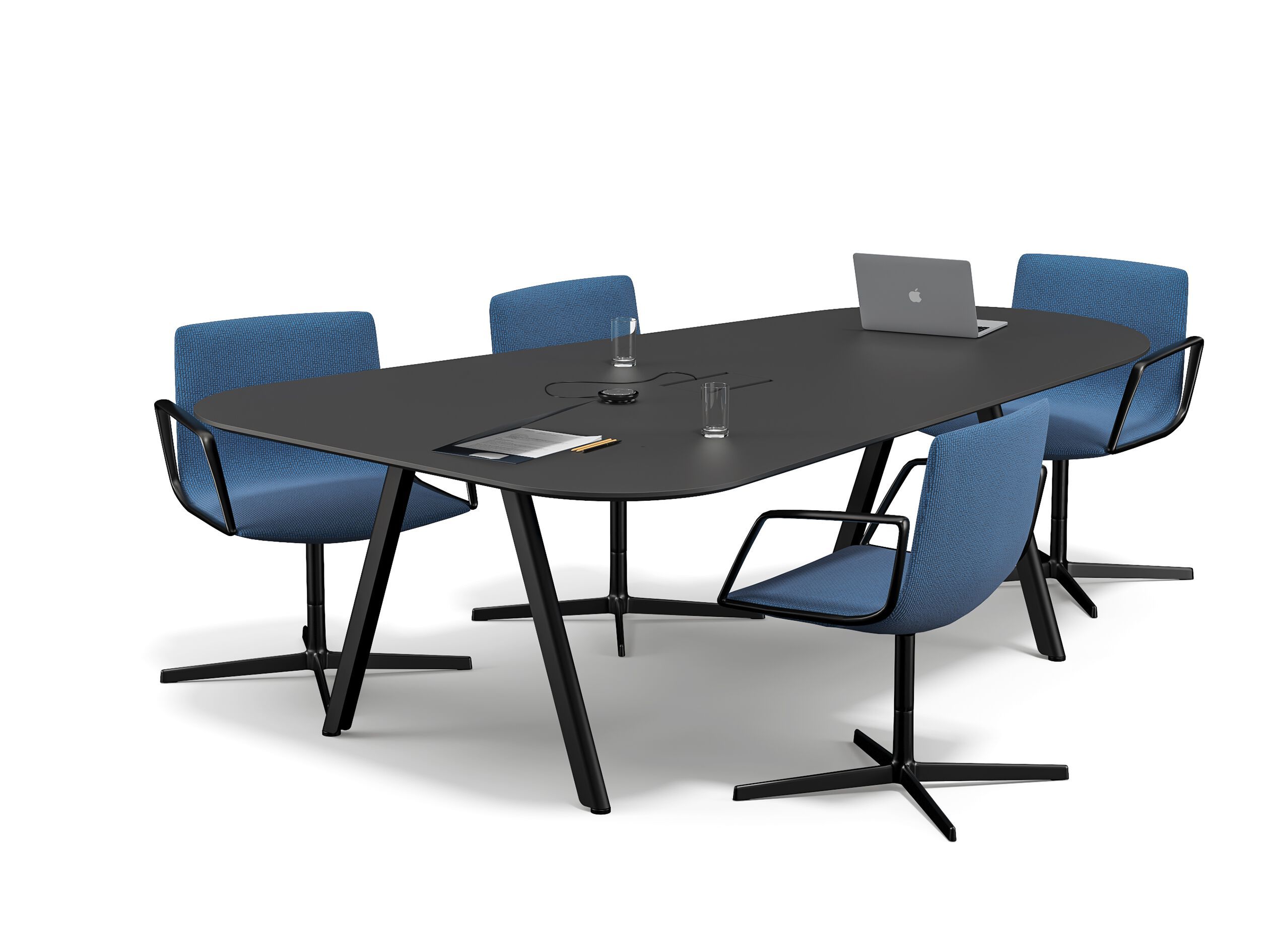 Прямоугольный стол для совещаний RENZ слайд ARCH-00063712