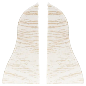 Заглушка для плинтуса Pro Дом 5.5 см ПВХ цвет дуб фавор