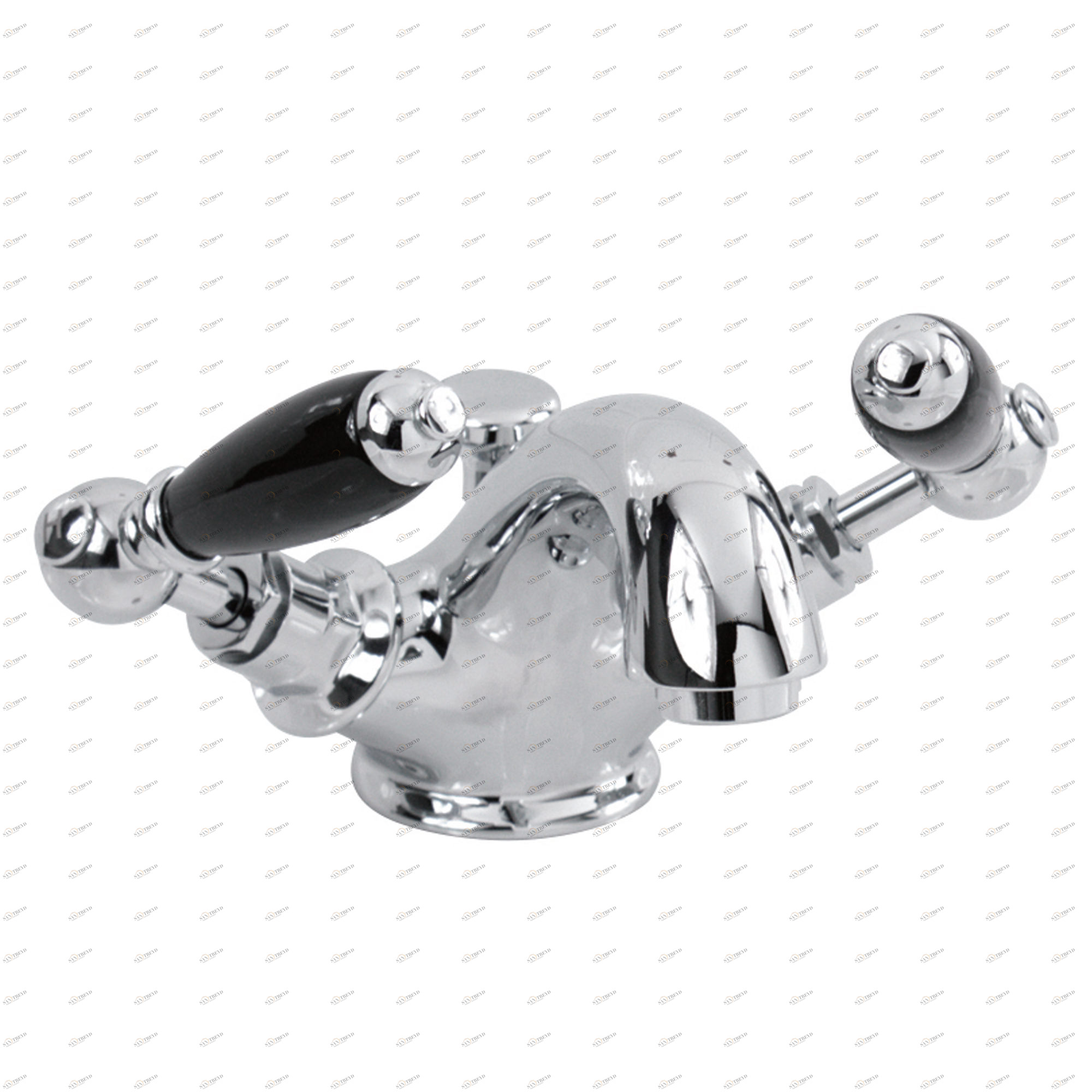 Traditional bathrooms BRIGHTON Waschtisch 1-Loch Mischbatterie Tb410p.514bl.nk 