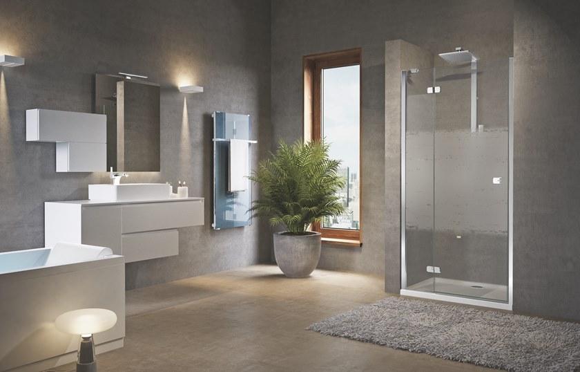 NOVELLINI Душевая кабина ниша с распашной дверцей Brera sun-id-1347838 - Вид №2