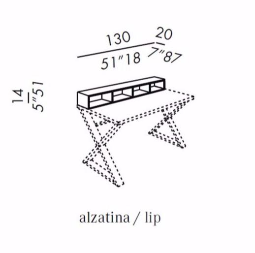 Meridiani Письменный стол из фанерованной древесины Cruis sun-id-1450858 - Вид №4