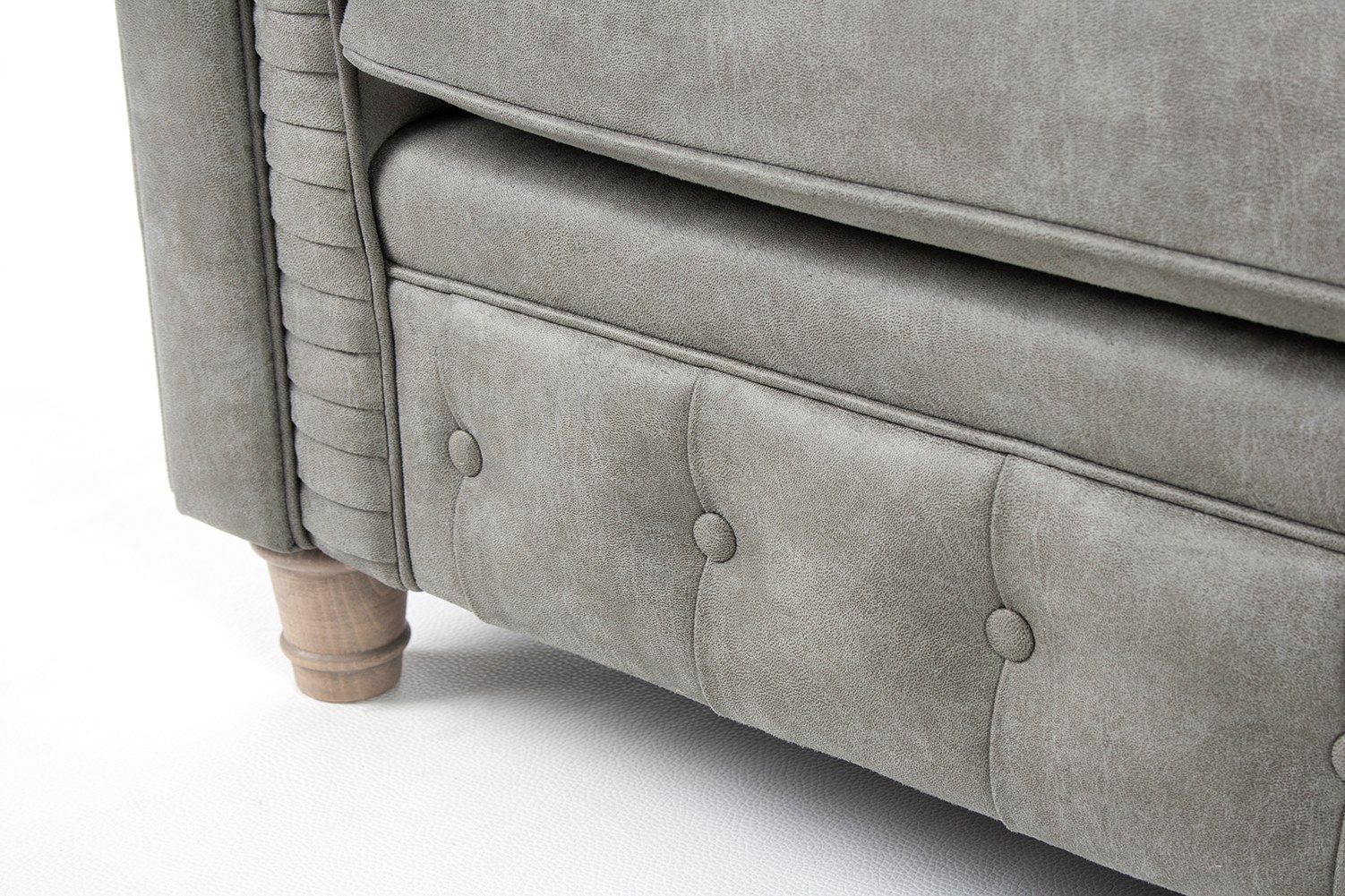 2-местный кожаный капитонный диван CREARTE COLLECTIONS Chesterfield Classic Origins ARCH-00042266 - Вид №23