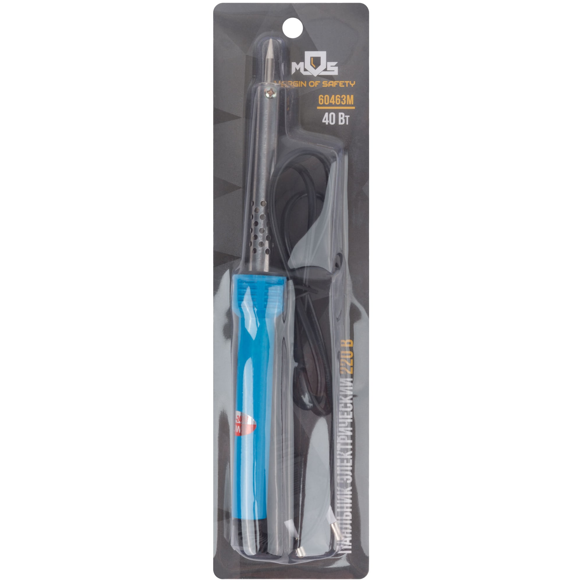 85514925 Паяльник электрический с пластиковой ручкой Mos, 40 Вт Santreyd  - Вид №2