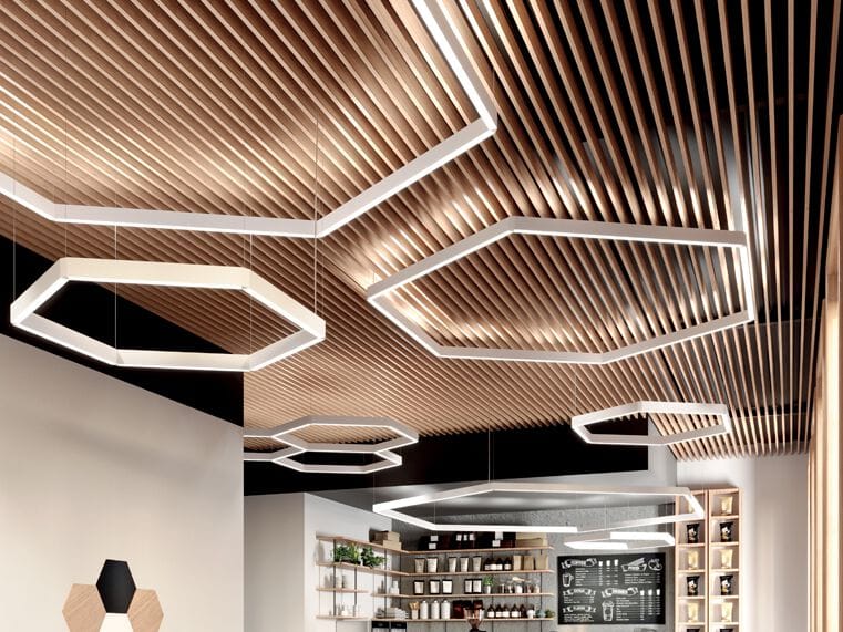 Алюминиевая секционная линейная профильная система Novalux герой ARCH-00092218