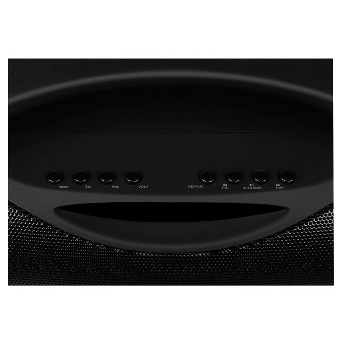 SV-015220 Ас ps-420, черный (12 вт, bluetooth, fm, usb, microsd, led-дисплей, 1800ма*ч) Sven Santreyd  - Вид №3