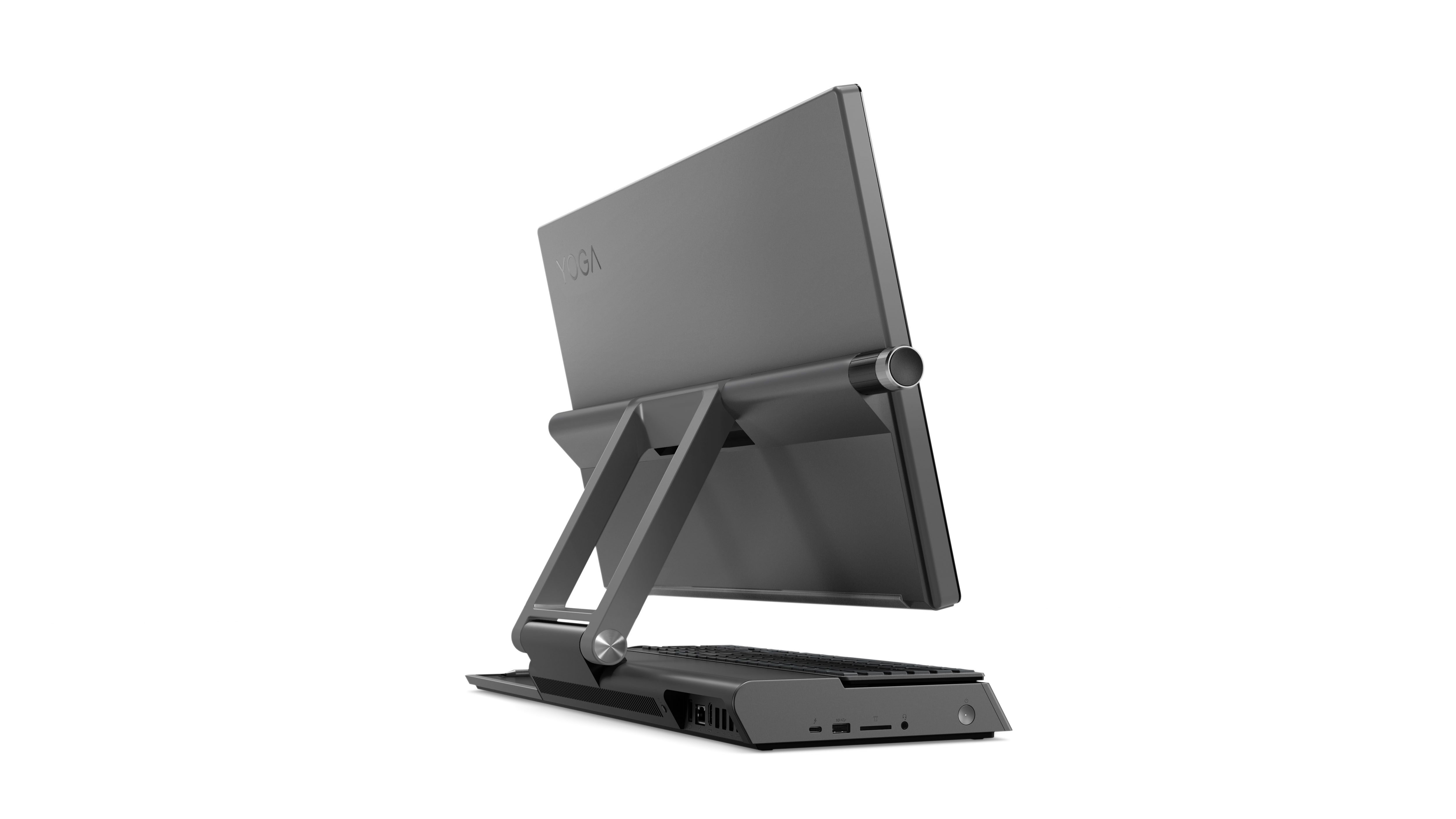 F0E5003URK yoga a940-27icb 27"(3840x2160)/touch/intel core i7 9700(3ghz)/16384mb/1000+512ssdgb/nodvd/ext:amd radeon rx 560(4096mb)/bt/wifi/war 1y/14.5kg/iron grey/w10 + wireless kb and mouse, pen Lenovo Santreyd  - Вид №4