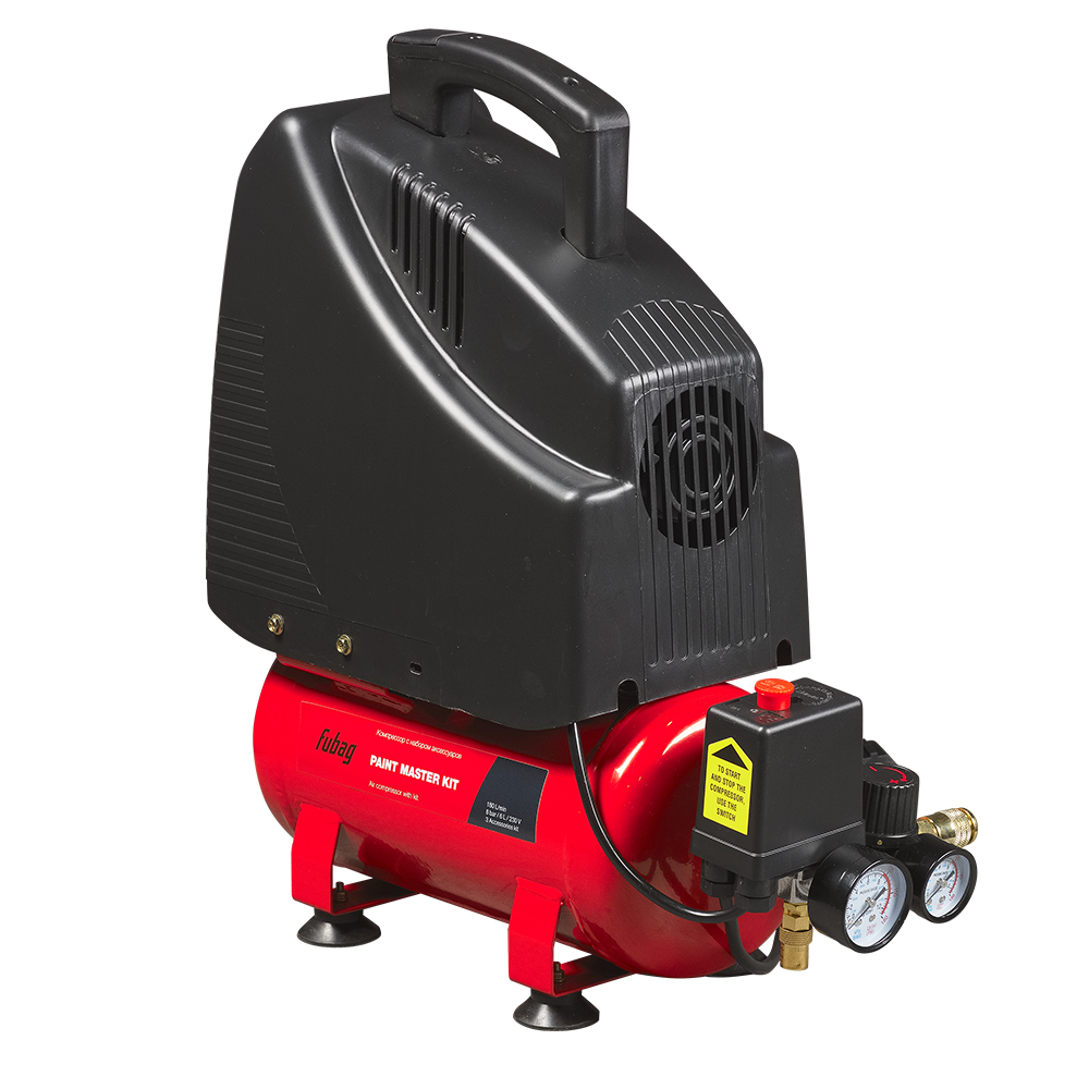 Компрессорный набор поршневой безмасляный Fubag Paint Master Kit 9157944 STDN-0131471