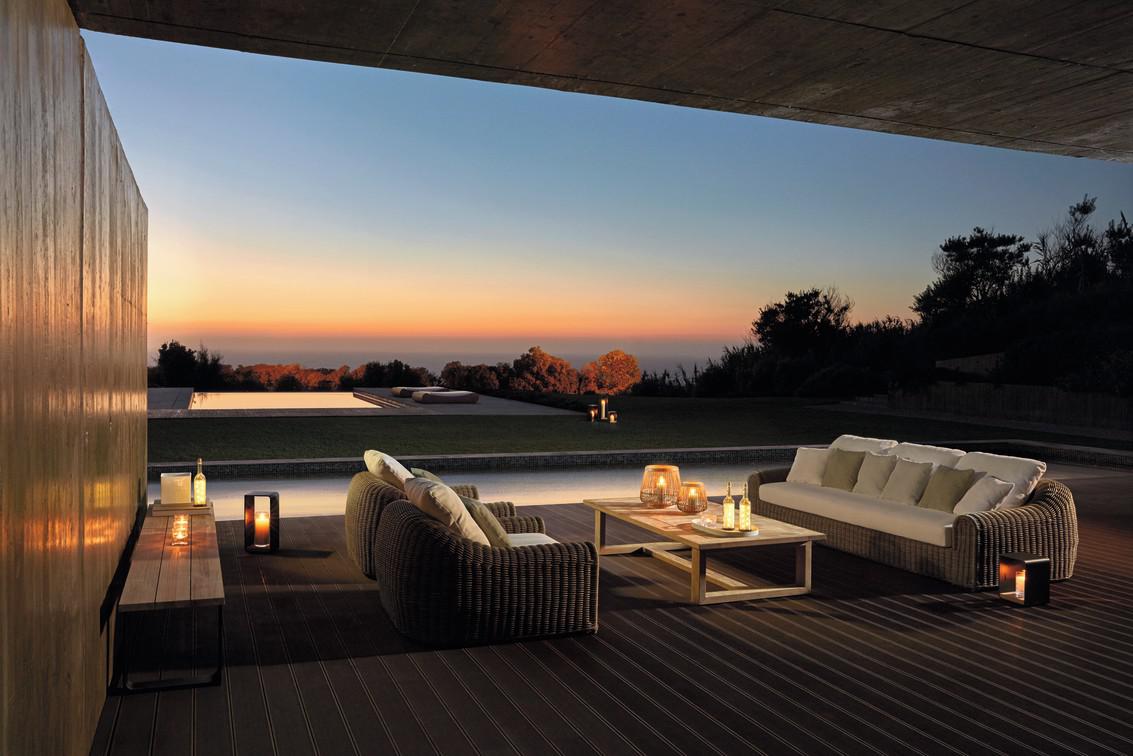 Журнальные столики teak 180см x 90см Manutti Siena MNST873 - Вид №5