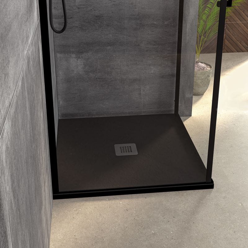 Нескользящий квадратный поддон для душа из композитного материала Ercos Stone ARCH-00147880 - Вид №2