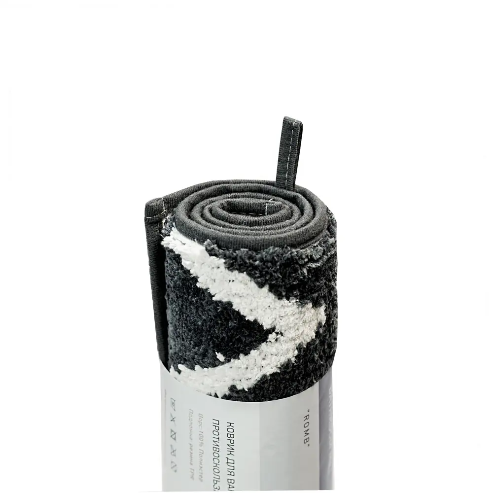 BATH PLUS Коврик для ванной Ромб 50x80 см - мягкий и практичный 89380465 STLM-1568485 - Вид №3
