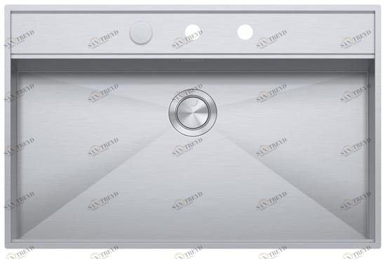 1lfx91 Встроенная раковина под столешницу овальная Barazza Flexi