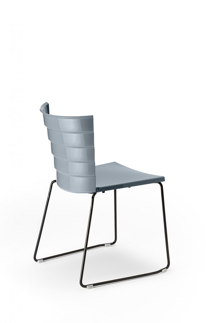 Bikini 531 Стул со стальным каркасом салазок и корпусом из полипропилена. Et al. Bikini - Вид №2