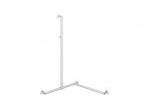 900.35.360XA Поручень для душа с выдвижным держателем для душа HEWI USA Produkte