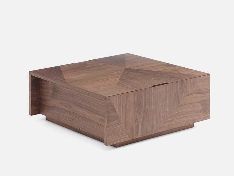 Деревянный низкий квадратный журнальный столик CASA Mare Nostrum ARCH-00096782