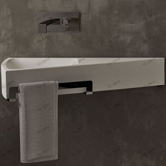 43564 Накладная раковина на столешницу  овальная Ceramica Cielo SMILE