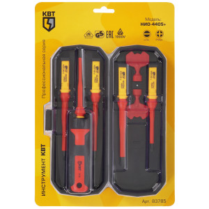 Отвертка с насадками/битами КВТ Профи НИО-4405 5051880